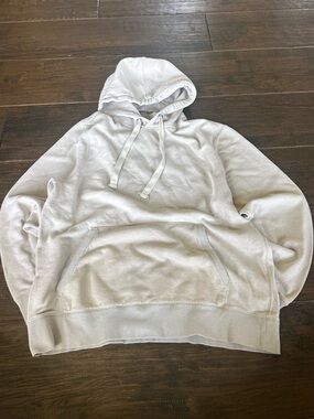 Newport Light Tan Hooded Pullover Sweatshirt
